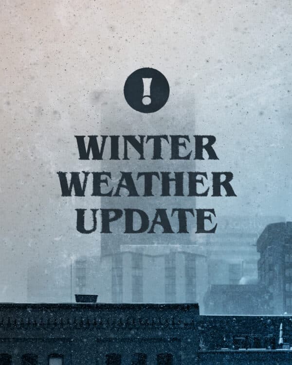 Winter weather update