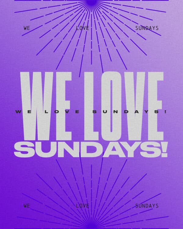 We love Sundays!